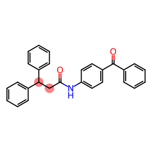 N-(4-benzoylphenyl)-3,3-diphenylpropanamide