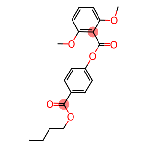 4-(butoxycarbonyl)phenyl 2,6-dimethoxybenzoate