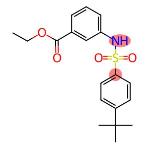 ethyl 3-{[(4-tert-butylphenyl)sulfonyl]amino}benzoate