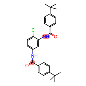 4-tert-butyl-N-{5-[(4-tert-butylbenzoyl)amino]-2-chlorophenyl}benzamide