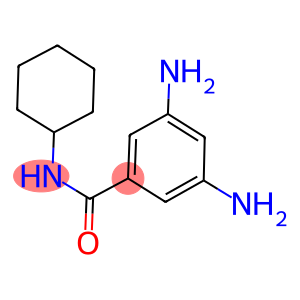 3,5-diamino-N-cyclohexylbenzamide