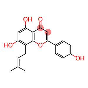 5,7-Dihydroxy-2-(4-hydroxyphenyl)-8-(3-methyl-2-buten-1-yl)-4H-1-benzopyran-4-one