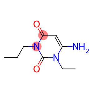 Uracil, 6-amino-3-ethyl-1-propyl- mixed with 6-amino-1-ethyl-3-propyluracil (4:1)