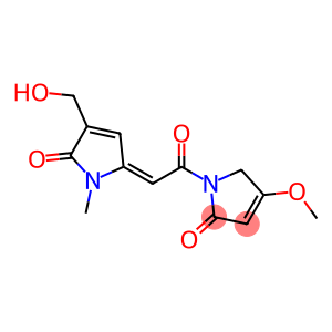 1-[[(2E)-1,5-Dihydro-4-hydroxymethyl-1-methyl-5-oxo-2H-pyrrol-2-ylidene]acetyl]-1,5-dihydro-4-methoxy-2H-pyrrol-2-one