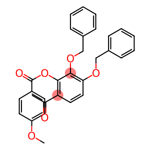 6-acetyl-2,3-bis(benzyloxy)phenyl4-methoxybenzoate