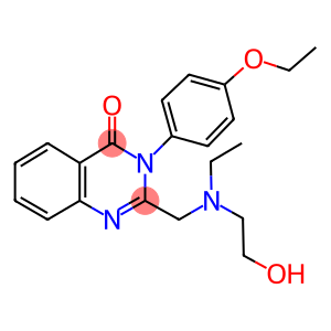 3-(4-ethoxyphenyl)-2-{[ethyl(2-hydroxyethyl)amino]methyl}-4(3H)-quinazolinone