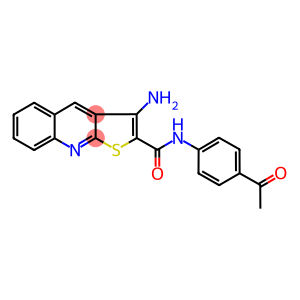 N-(4-acetylphenyl)-3-aminothieno[2,3-b]quinoline-2-carboxamide