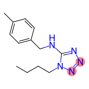 1-BUTYL-N-(4-METHYLBENZYL)-1H-TETRAZOL-5-AMINE