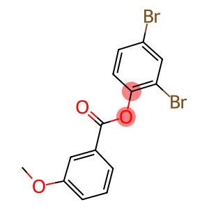 2,4-dibromophenyl 3-methoxybenzoate