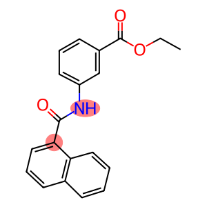 ethyl 3-(1-naphthoylamino)benzoate