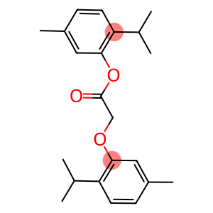 2-isopropyl-5-methylphenyl (2-isopropyl-5-methylphenoxy)acetate