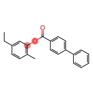 5-ethyl-2-methylphenyl [1,1'-biphenyl]-4-carboxylate