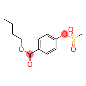 butyl 4-[(methylsulfonyl)oxy]benzoate