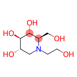 1-(2-hydroxyethyl)-2-(hydroxymethyl)piperidine-3,4,5-triol