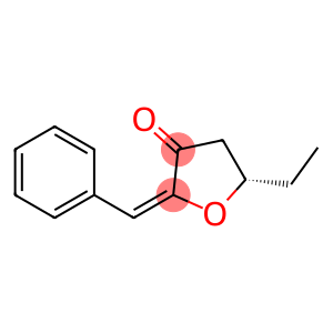 3(2H)-Furanone,5-ethyldihydro-2-(phenylmethylene)-,(2E,5S)-(9CI)