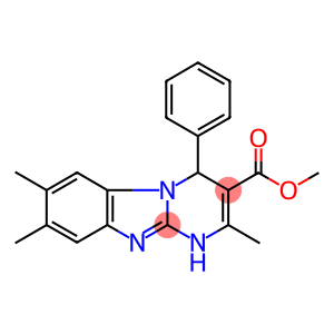 methyl 2,7,8-trimethyl-4-phenyl-1,4-dihydropyrimido[1,2-a]benzimidazole-3-carboxylate