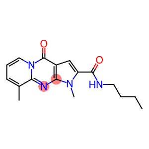 Pyrido[1,2-a]pyrrolo[2,3-d]pyrimidine-2-carboxamide, N-butyl-1,4-dihydro-1,9-dimethyl-4-oxo-