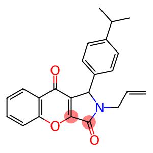 2-allyl-1-(4-isopropylphenyl)-1,2-dihydrochromeno[2,3-c]pyrrole-3,9-dione