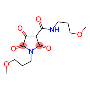 N,1-bis(3-methoxypropyl)-2,4,5-trioxo-3-pyrrolidinecarboxamide