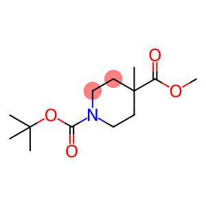 1,4-Piperidinedicarboxylic acid, 4-methyl-, 1-(1,1-dimethylethyl) 4-methyl ester