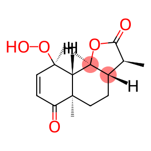 Naphtho[1,2-b]furan-2,6(3H,4H)-dione, 3a,5,5a,9,9a,9b-hexahydro-9-hydroperoxy-3,5a,9-trimethyl-, [3S-(3α,3aα,5aβ,9α,9aα,9bβ)]- (9CI)