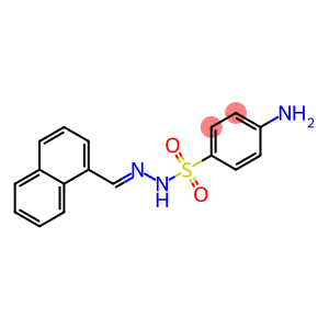 4-amino-N-(naphthalen-1-ylmethylideneamino)benzenesulfonamide