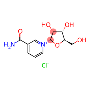 Pyridinium, 3-(aminocarbonyl)-1-α-D-ribofuranosyl-, chloride (9CI)