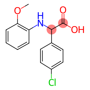 (4-CHLORO-PHENYL)-(2-METHOXY-PHENYLAMINO)-ACETIC ACID