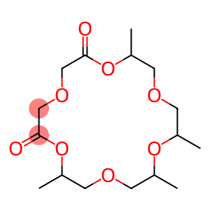 1,4,7,10,13,16-Hexaoxacyclooctadecane-2,6-dione,8,12,14,18-tetramethyl-