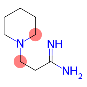 1-Piperidinepropanimidamide(9CI)