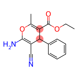 ETHYL 6-AMINO-5-CYANO-2-METHYL-4-PHENYL-4H-PYRAN-3-CARBOXYLATE