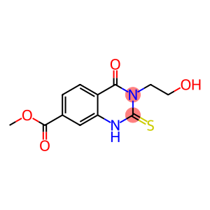 3-(2-羟乙基)-4-氧代-2-硫烷基-3,4-二氢喹唑啉-7-羧酸甲酯