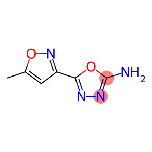 1,3,4-Oxadiazol-2-amine,5-(5-methyl-3-isoxazolyl)-(9CI)