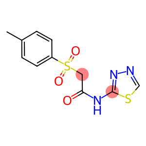 2-[(4-methylphenyl)sulfonyl]-N-(1,3,4-thiadiazol-2-yl)acetamide