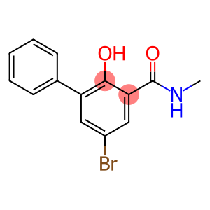 [1,1'-Biphenyl]-3-carboxamide, 5-bromo-2-hydroxy-N-methyl-