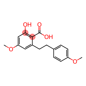 2-Hydroxy-4-methoxy-6-[2-(4-methoxyphenyl)ethyl]benzoic acid