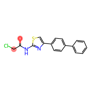 2-氯-N-[4-(4-苯基苯基)-1,3-噻唑-2-基]乙酰胺