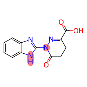 1-(1H-BENZOIMIDAZOL-2-YL)-6-OXO-1,4,5,6-TETRAHYDRO-PYRIDAZINE-3-CARBOXYLIC ACID
