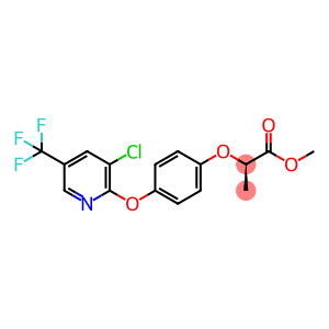 2-(4-((3-chloro-5-(trifluoromethyl)-2-pyridinyl)oxy)phenoxy)-propanoicaci