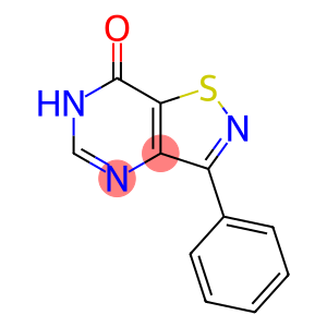 3-phenyl-6H,7H-[1,2]thiazolo[4,5-d]pyrimidin-7-one