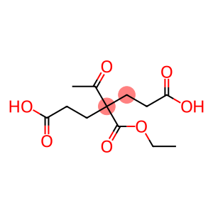 4-Acetyl-4-(ethoxycarbonyl)heptanedioic acid