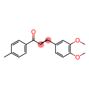 3-(3,4-DIMETHOXYPHENYL)-1-(4-METHYLPHENYL)PROP-2-EN-1-ONE