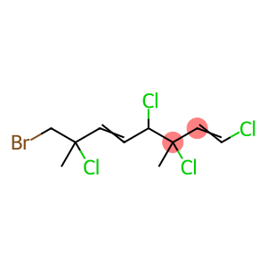 1,5-Octadiene, 8-bromo-1,3,4,7-tetrachloro-3,7-dimethyl-