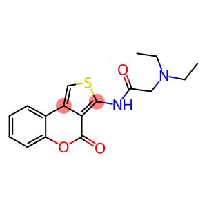 2-(diethylamino)-N-(4-oxo-4H-thieno[3,4-c]chromen-3-yl)acetamide