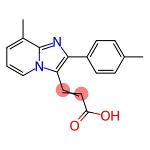 3-(8-METHYL-2-P-TOLYL-IMIDAZO[1,2-A]PYRIDIN-3-YL)-ACRYLIC ACID