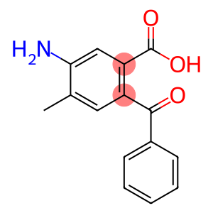 Benzoic acid, 5-amino-2-benzoyl-4-methyl-