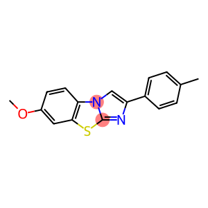 7-METHOXY-2-(4-METHYLPHENYL)IMIDAZO[2,1-B]BENZOTHIAZOLE