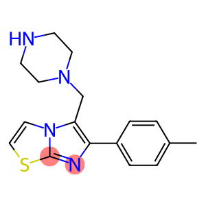 5-PIPERAZIN-1-YLMETHYL-6-P-TOLYL-IMIDAZO[2,1-B]THIAZOLE