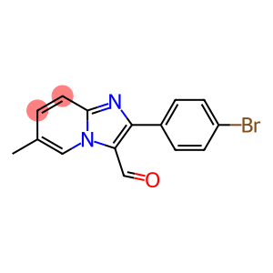 Imidazo[1,2-a]pyridine-3-carboxaldehyde, 2-(4-bromophenyl)-6-methyl-