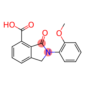 1H-Isoindole-4-carboxylic acid, 2,3-dihydro-2-(2-methoxyphenyl)-3-oxo-